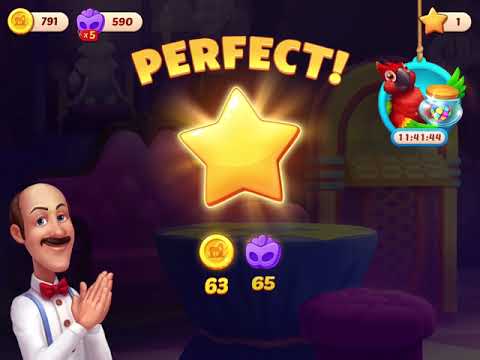 Homescapes Level 4152 With No Boosters - Bonus Scene With Austin