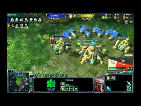 #207 - CN!KenZy(Z) vs KnowMe(P) - Shattered Temple - Game 1 - GO4SC2 157.