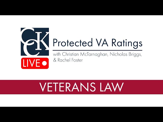 Protected VA Disability Ratings: When VA Cannot Reduce Ratings