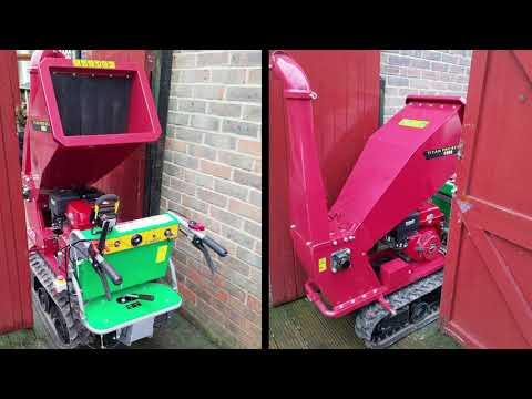 Tracked Beaver Chipper Video