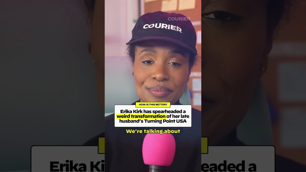 Erika Kirk is in her "CEO of Grief" era.