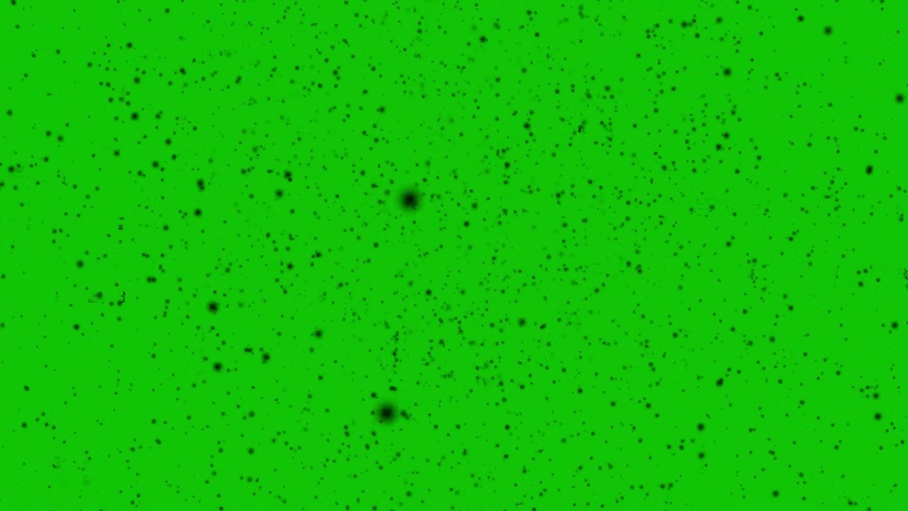 Dust Particles + Glitch Effect - Green Screen | Free Download