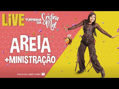 Cristina Mel - Areia + Ministração (Live Turminha da Cristina Mel)