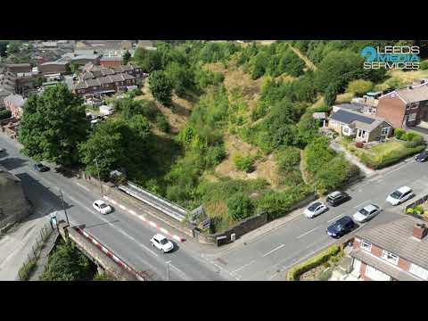Heckmondwike railway cutting the missing part of Spen Ringway | Heckmondwike | West Yorkshire | 4K