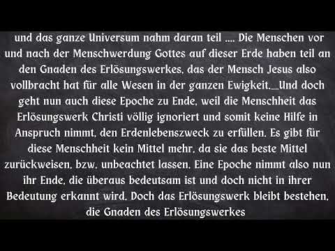 EINE ZEITEPOCHE VON GRÖßTER BEDEUTUNG FINDET NUN IHR ENDE ....