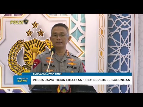 POLDA JAWA TIMUR SELENGGARAKAN OPERASI KETUPAT SEMERU 2025 AMANKAN ARUS MUDIK