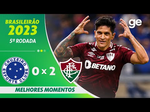 Gols e lances de Cruzeiro x Fluminense