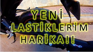R25 LASTİK DEĞİŞİMİ!!  #motovlog #r25 #lastik #pirelli #rosso