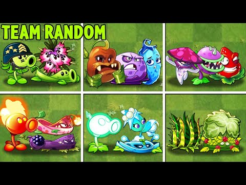 Random 16 Best Team Plants Battlez - Who Will Win? - PvZ 2 Team Plant vs Team Plant