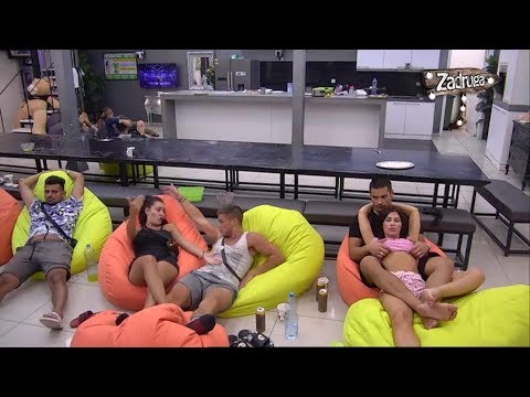 Zadruga 2 - Marko dodiruje Staniju pred svima - 29.06.2019.