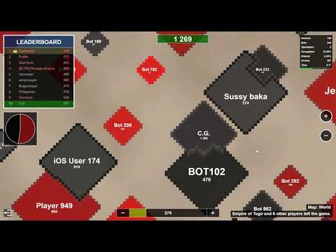 World Map Winning Strategy! Territory Games io - Territorial IO