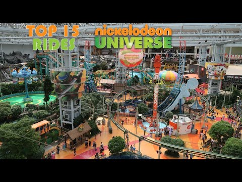 Top 15 Rides at Nickelodeon Universe | Mall of America Indoor Theme Park