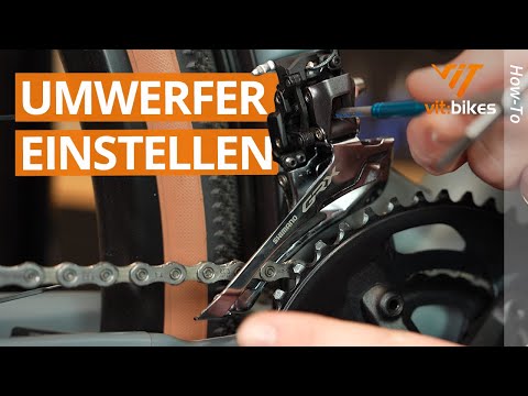 Adjusting the Shimano front derailleur 🧑‍🔧 Adjusting the gears on your bike