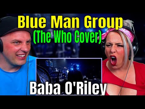 Reaction To Blue Man Group - Baba O'Riley (The Who Cover) THE WOLF HUNTERZ REACTIONS