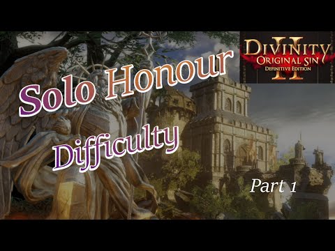 Divinity Original Sin II | Solo Honour Mode | Part 1