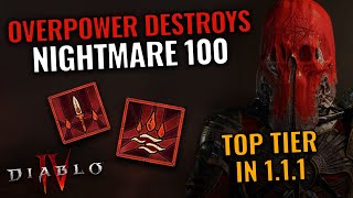 New Best Blood Necro Build | Overpower is Overpowered? | Diablo 4 Necromancer Guide