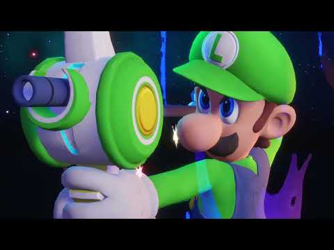 Luigi's Steely Stare Cinematic Animation #mariorabbidssparksofhope #shorts #luigi