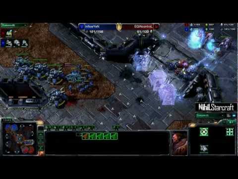 StarCraft II: EGiNcontroL [P] vs [T] InflowYeN