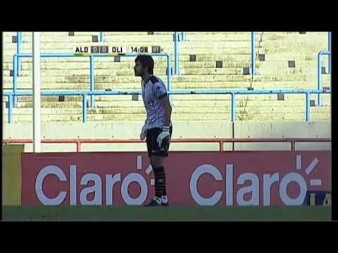 Penco no pudo marcar. Aldosivi 0 - Olimpo 0. Fecha 1.  Torneo Transición 2016.