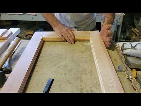 Making A Casement Window Sash From Scratch (the final scene)