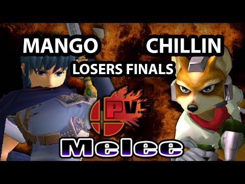 Pound V.5 - Mango (Captain Falcon, Marth) Vs. Chillin (Fox) - Losers Finals