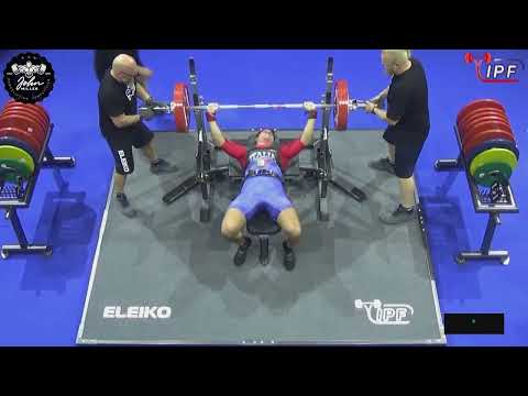Antonio Gorga - 12th Place 827.5kg Total - 93kg Class 2022 IPF World Open Championship