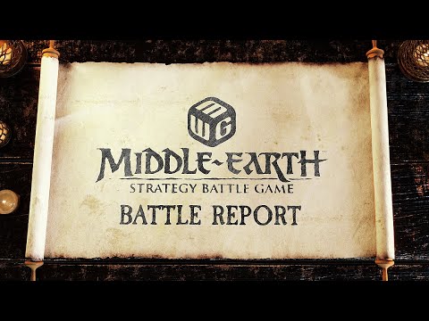 Isengard vs Iron Hill Dwarves Middle Earth SBG Battle Report Ep 1