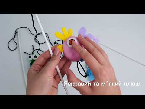 Іграшка для Котів Barksi Вудочка Восьминіг