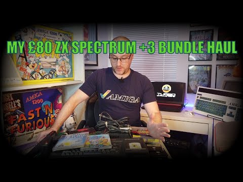 My £80 Sinclair ZX Spectrum +3 Marketplace Bundle Haul Stripdown & Cleanup 1080p 60fps Osmo Pocket