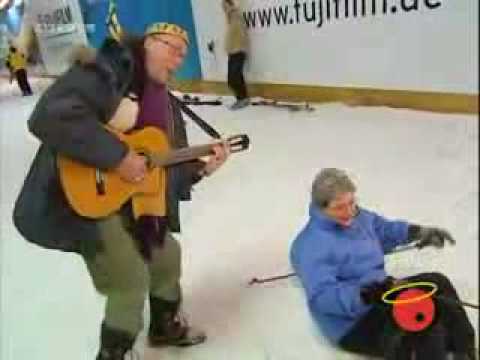 Comedy - Iff in einer Skihalle