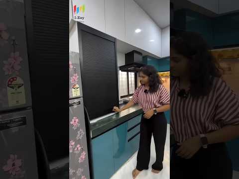 Kitchen Storage Ideas: Maximizing Every Corner for a Clutter-Free Space #kitchendesign #shorts