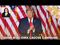 Trump Wins Iowa Caucus, DeSantis Edges Haley For Second Place, Ramaswamy Ends His Campaign + More