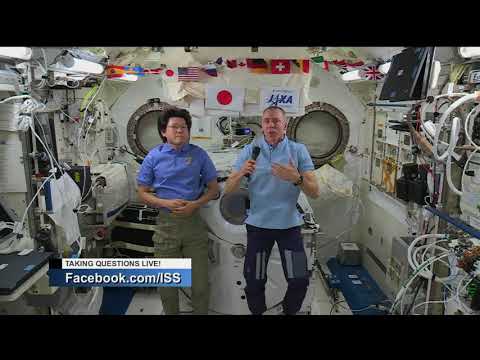 Expedition 55 Inflight Interview - Facebook Live - April 16, 2018