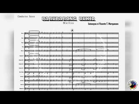 Paruparong Bukid March Isinaayos ni Vicente T. Marqueses