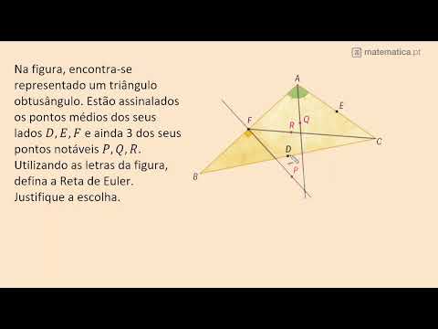 Identificar os Pontos Notáveis do Triângulo