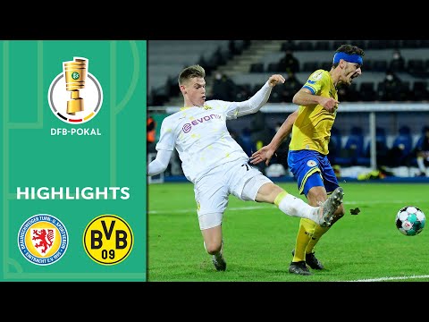 Eintracht Braunschweig - Borussia Dortmund 0:2 | Highlights | DFB-Pokal 2020/21 | 2. Runde