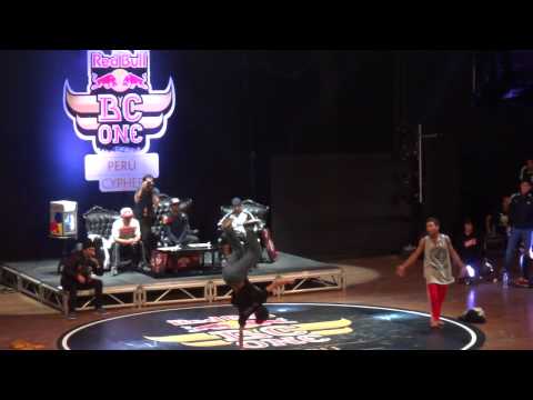 RED BULL BC ONE CYPHER PERU 2015 BBOY PIEDRITA VS BBOY SINTA SOUL - FINAL