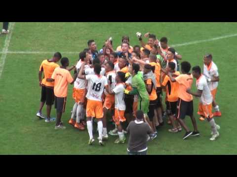 CAMPEONATO CARIOCA sub 15  2015 taça rio Fla 1 x 2 NIFC DANÇA DA CLASSIFICAÇÃO