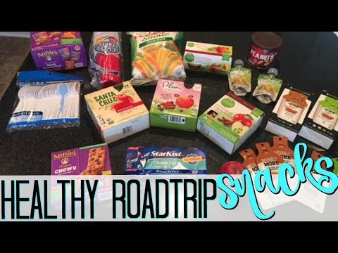 HEALTHY ROAD TRIP SNACKS | Healthy & Organic Road Trip Snack Ideas! Video