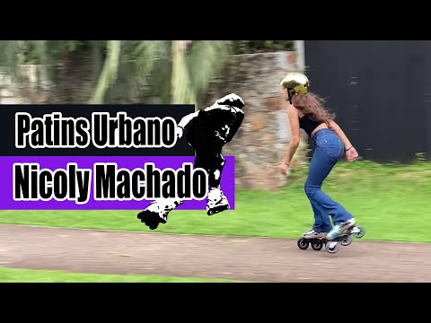 Patins Urbano 3 Rodas com Nicoly Machado