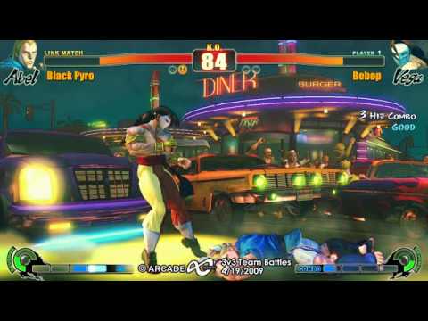 Arcade Infinity SF4 3-on-3 Teams - R1 Team Kenobopchez vs Team Black Pyro