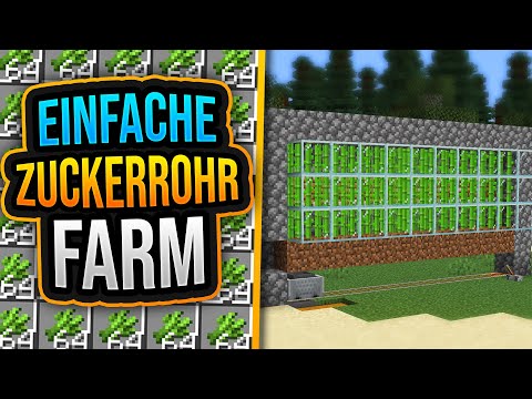 EINFACHE ZUCKERROHR FARM (Tutorial) ✨ Minecraft 1.21 ✨ ErikOnHisPeriod