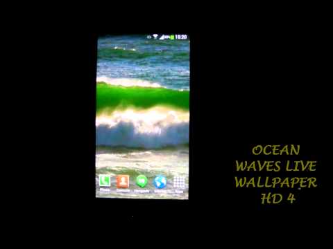 Ocean Waves Live Wallpaper HD4 Video