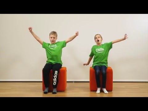 Folkhälsan Chilla, beröringsövningen God morgon