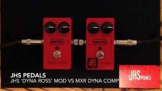 Video thumbnail for JHS Dyna Ross Mod vs MXR Dyna Comp by Curtis Kent