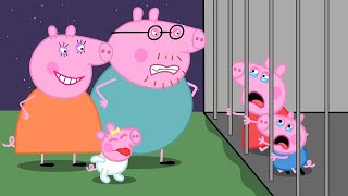 No...Evie Pig!! Don&#39;t Leave Peppa Alone ? | Peppa Pig Funny Animation