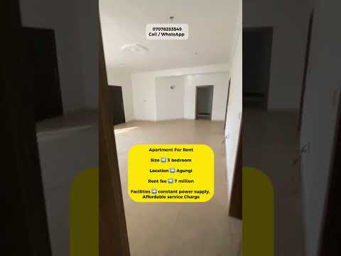 3 Bedroom Flat in Eti Osa