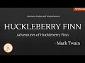 Huckleberry Finn Mark Twain Novel In Tamil Adventures Of Huckleberry Finn