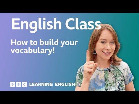 How to increase your vocabulary: Live English Class