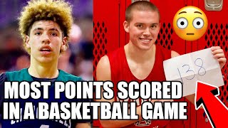 MOST POINTS SCORED IN A BASKETBALL GAME!